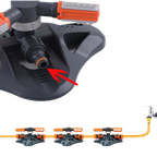 Adjustable 360° Sprinkler Device