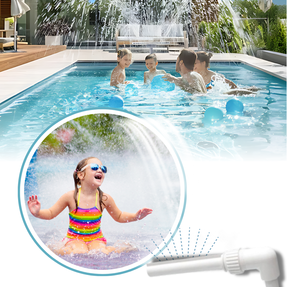 Adjustable Pool Waterfall Fountain