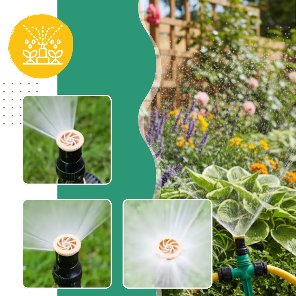 Adjustable Rotary Lawn Sprinkler