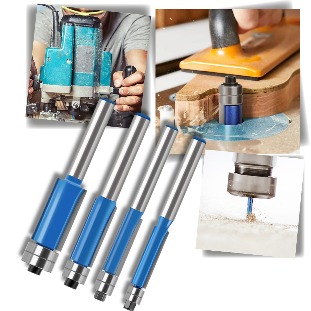 Anti-Kick Router Bits For Wood